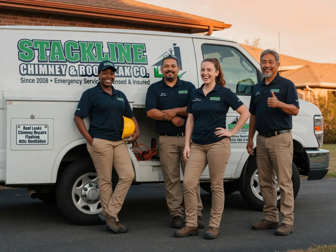 Chimney flashing repair company in Auburn, CA